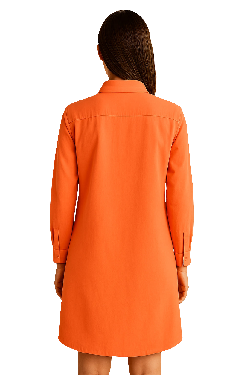 Shirt Dress with Front Buttons