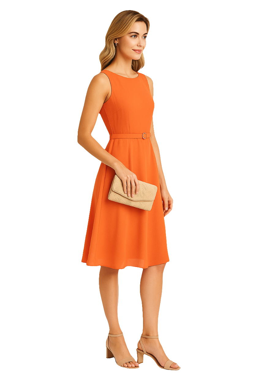Midi Dress - Chic & Versatile