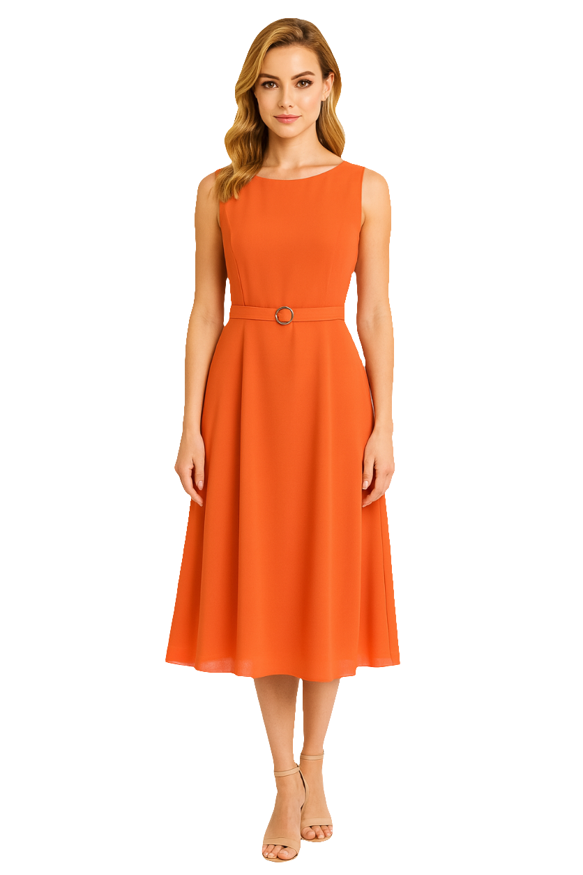 Midi Dress - Chic & Versatile