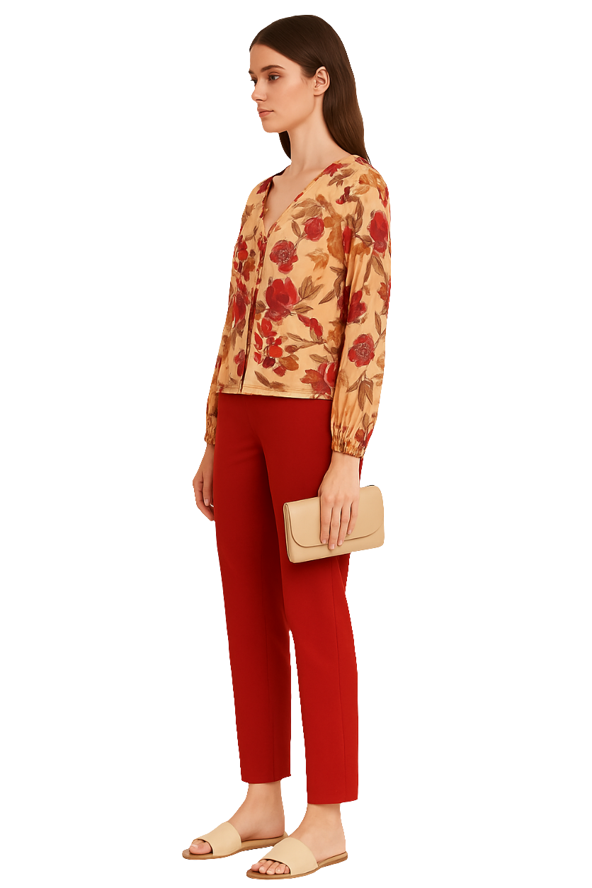 Printed Casual Shrug