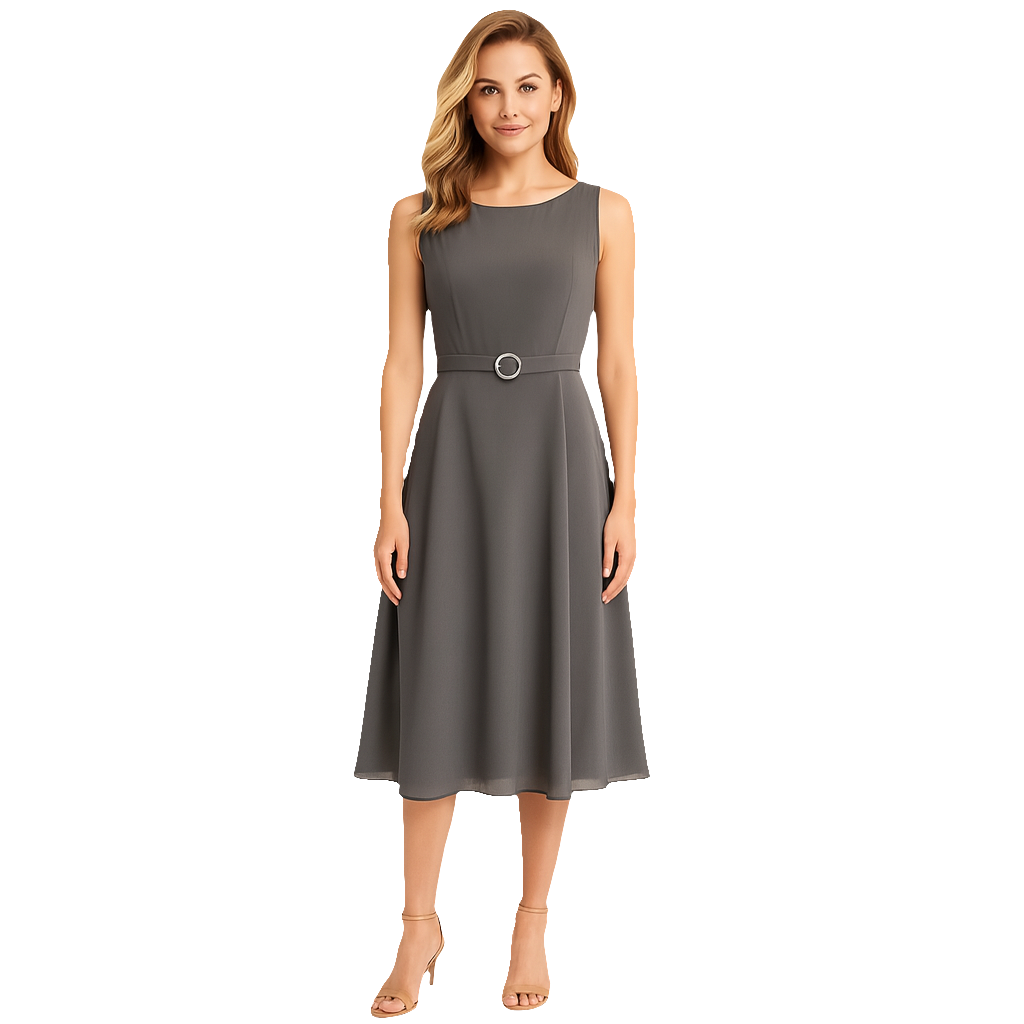 Midi Dress - Chic & Versatile