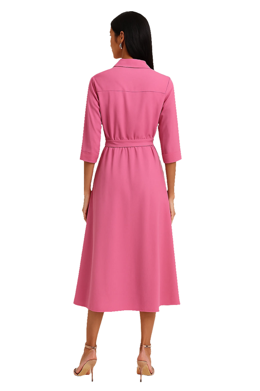 Belted Whisper in Pink