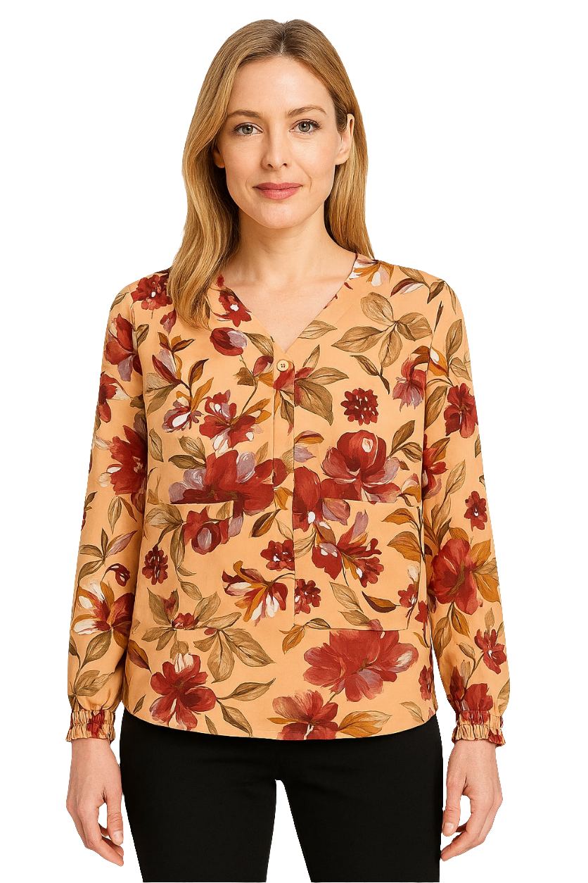 Printed Casual Shrug