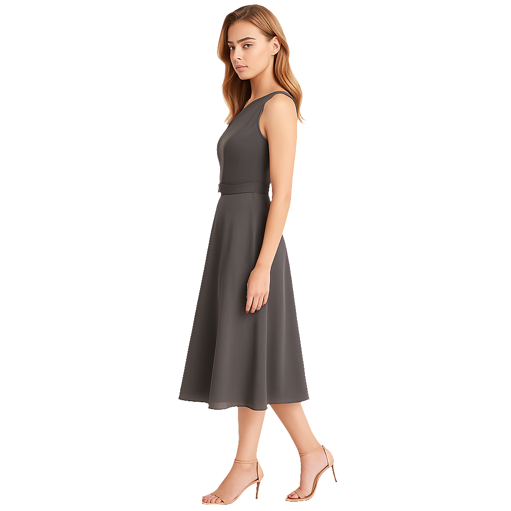 Midi Dress - Chic & Versatile