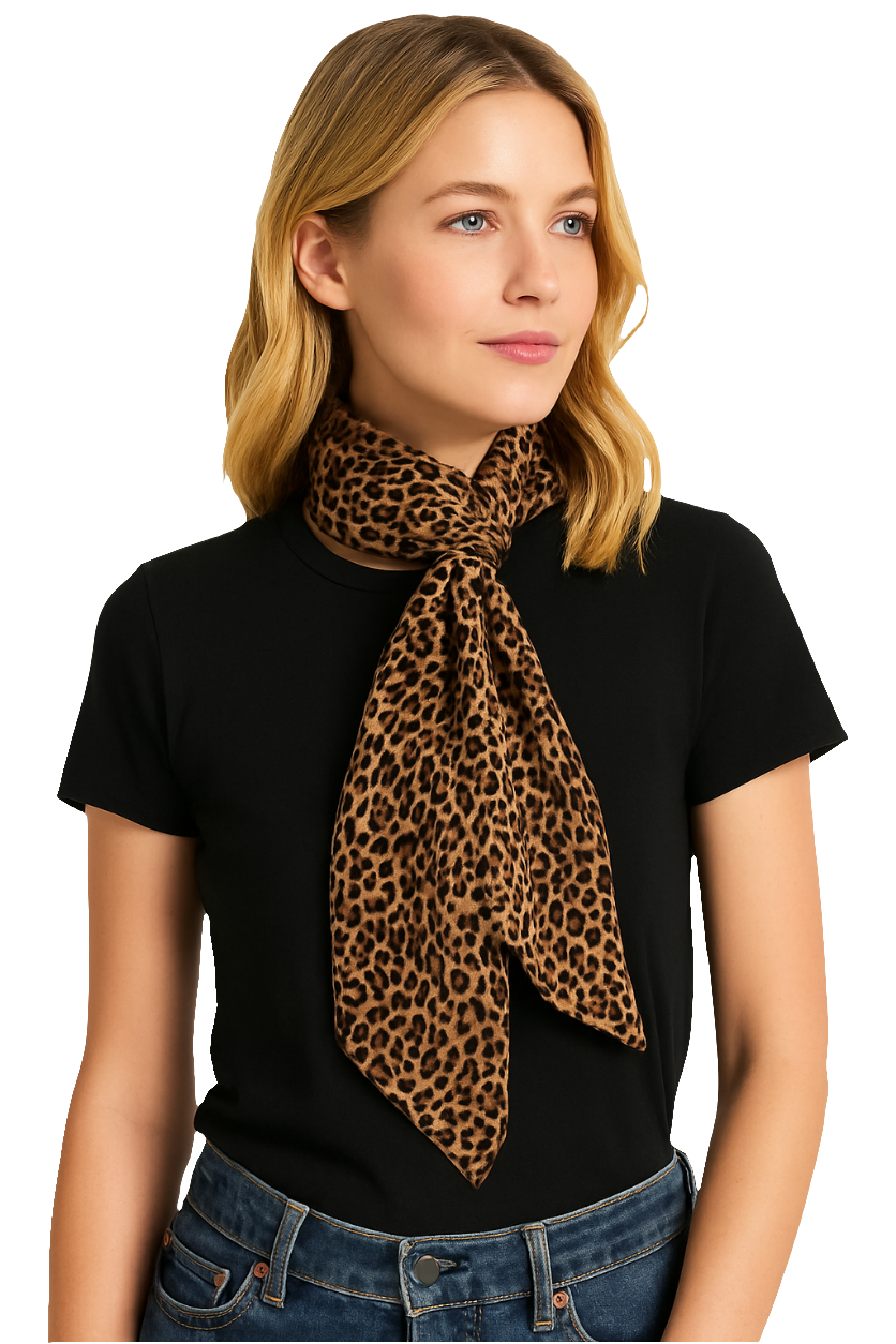 Wild Leopard Resort Wear Sarong Wrap